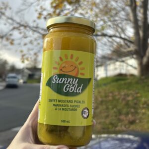 Sunny Gold Sweet Mustard Pickles 500ml